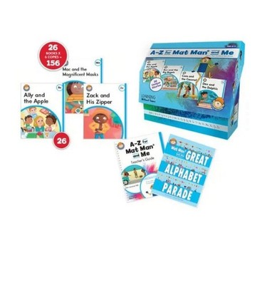 A-Z for Mat Man and Me: Class Set of 6