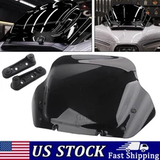 For Harley Street Glide FLHXSE Ultra FLHXU 23-25 14" Windshield Windscreen Black