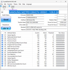 Samsung 128GB SSD 2.5" MZ-7PD128M - MZ7PD128HCFV-000H1