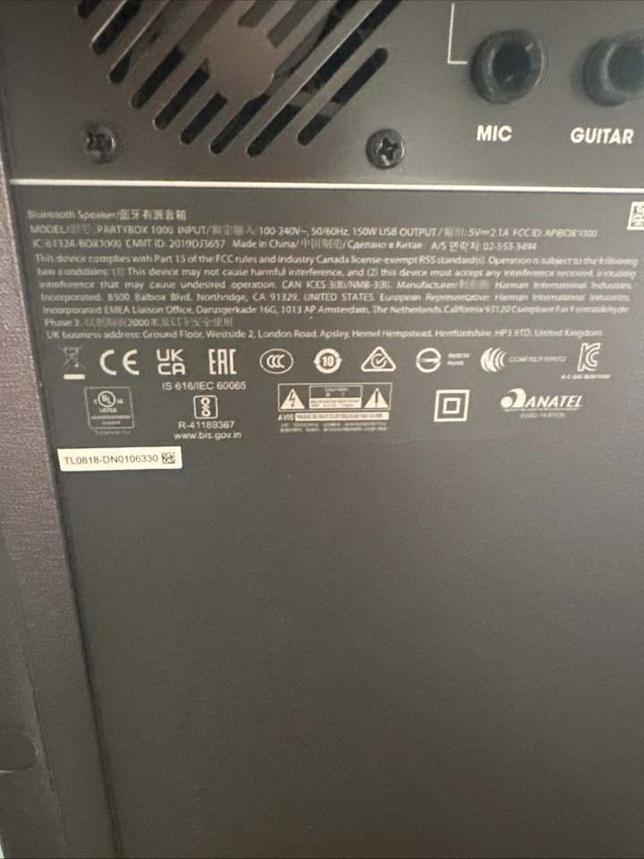 jbl partybox 1000 - Immagine 2 di 4