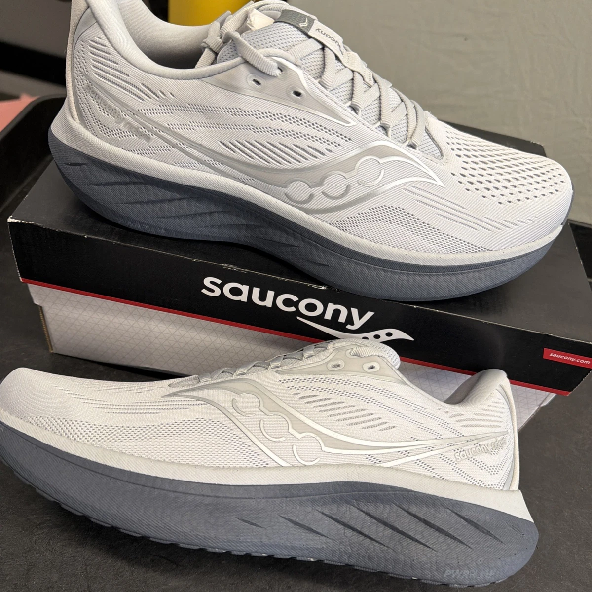 Saucony Ride 18 Black Shadow for sale | eBay