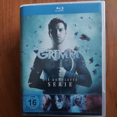 Grimm - Die komplette Serie # 28-BLU-RAY-BOX-Like New Deutsch/English (RARE)
