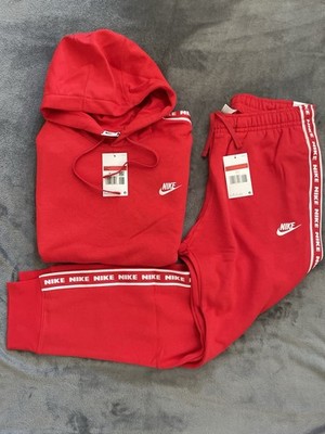 Nike Trainingsanzug Set Rot Größe L