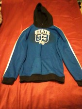 Starter Blue, Black, White Hoodie With State 63 Champs Size Boys L 10-12