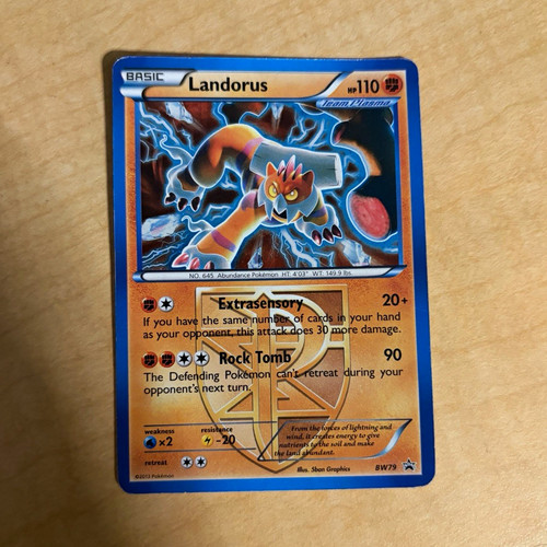 Pokemon TCG Landorus BW79 Black & White Promos Holo Promo 110 HP English 2013