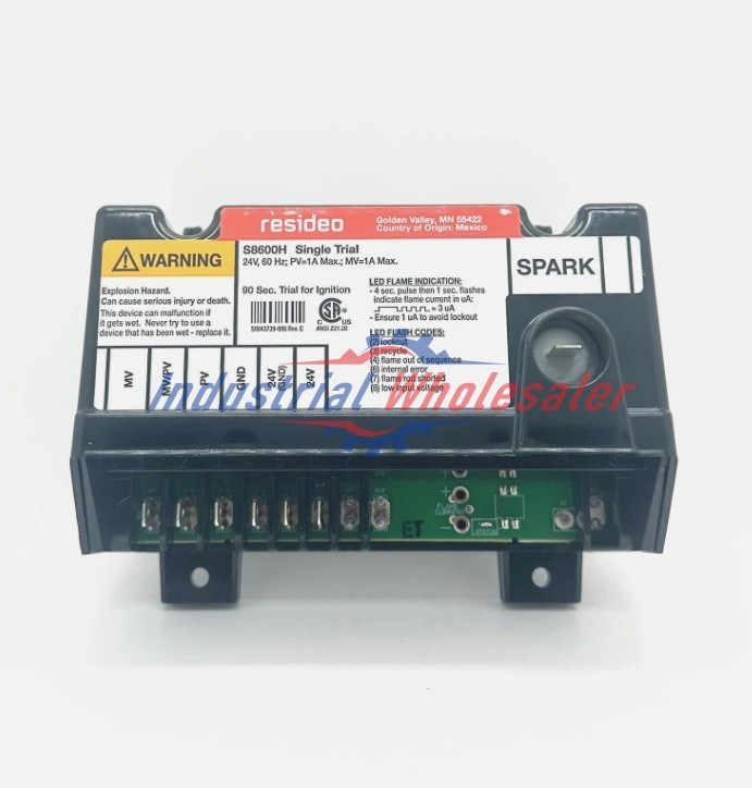 1pcs Honeywell Resideo Boiler Controller S8600H3002 Ignition Controller Module