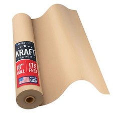Bryco Goods Jumbo Kraft Paper Roll - Brown - 18" x 2100" x 175',