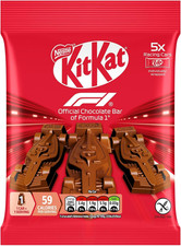 KitKat F1 Chocolate Car Figure 5 Pack Multipack 55 g