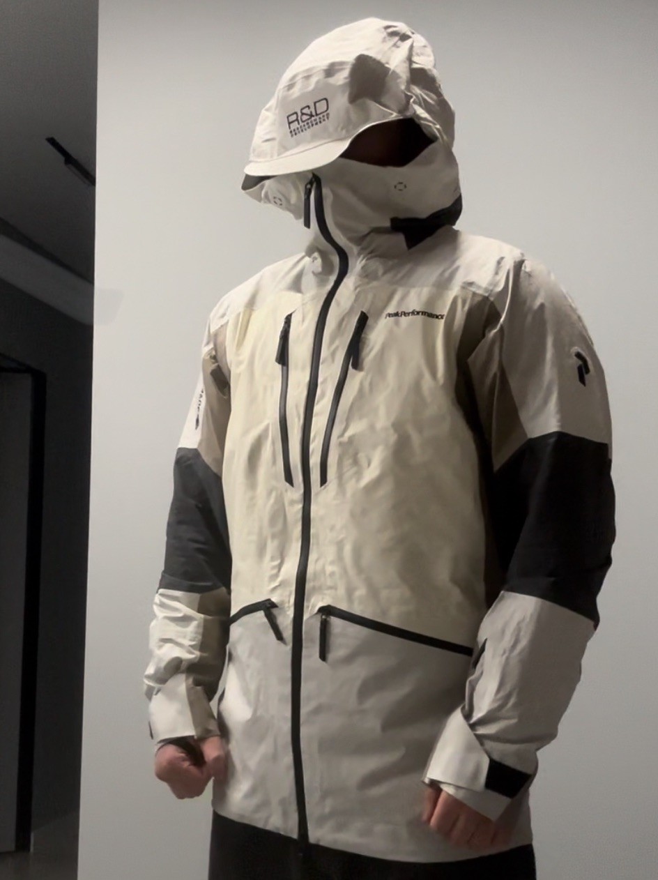 Peak Performance Mens Shell Jacket Vertical Gore-… - image 2