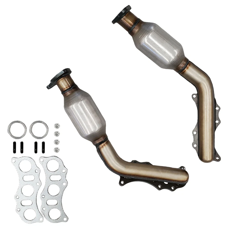 2x Front Catalytic Converter For 2005-2011 Toyota Tacoma 4.0L - Изображение 3 из 4