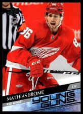 2020-21 Upper Deck Young Guns Mathias Brome Detroit Red Wings #468