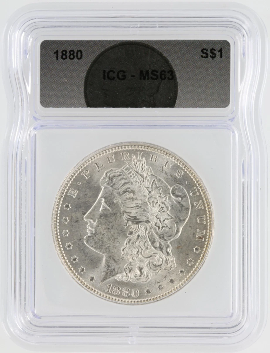 MS 63 Graded 1880 Year Morgan US Dollars (1878-1921) for sale | eBay