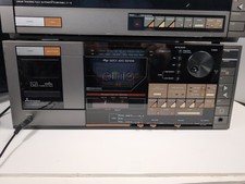 Vintage -Mitsubishi 7 Cassette Changer, Receiver, System #DA-L70-Japan -WORKS