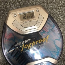 VTG Philips Jogproof Portable CD Player AX5011/17 ESP4 Bass Boost Blue Nirvana