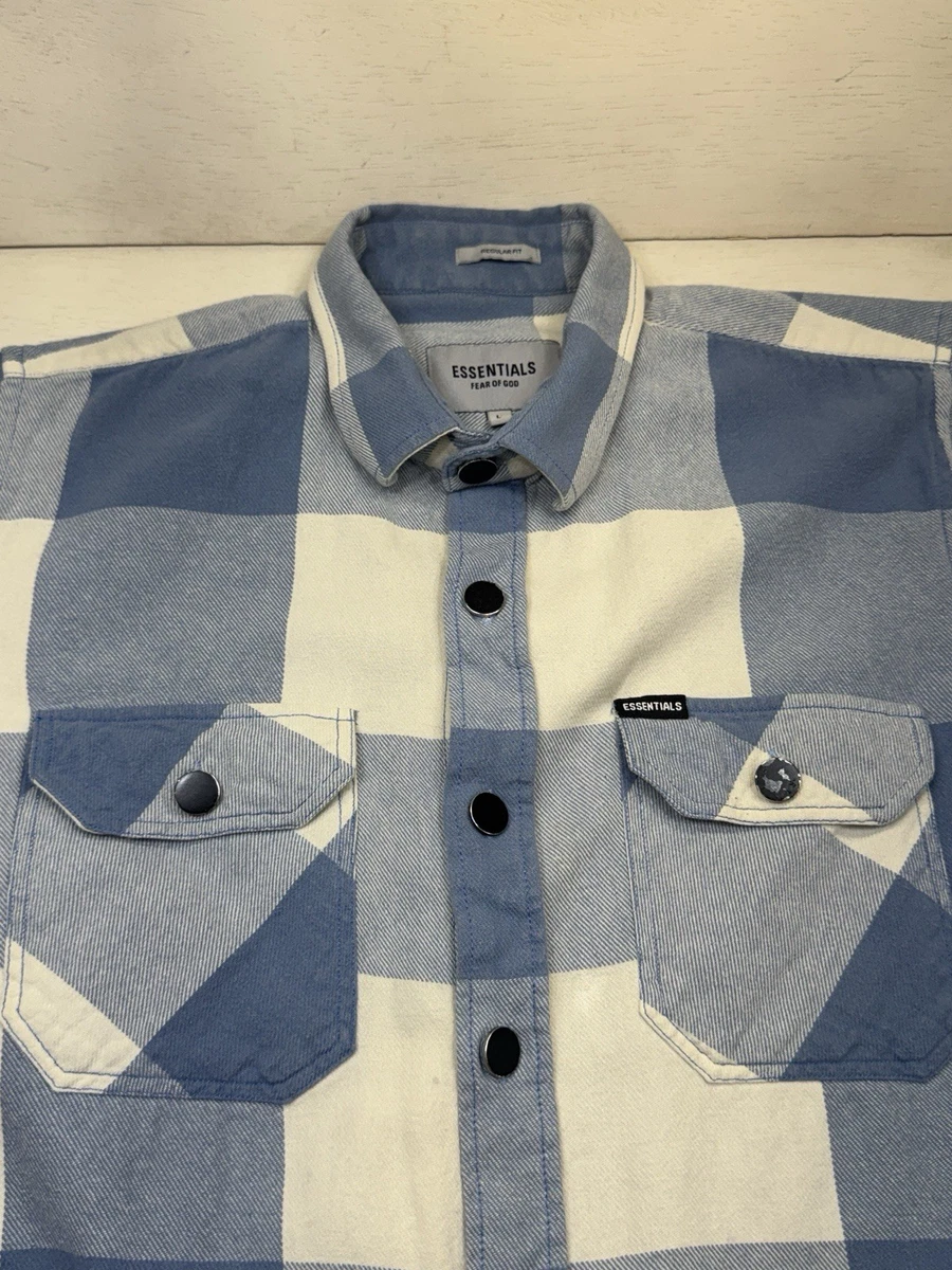 Fear of God Long Sleeve Button-Up Casual Button-Down Shirts for