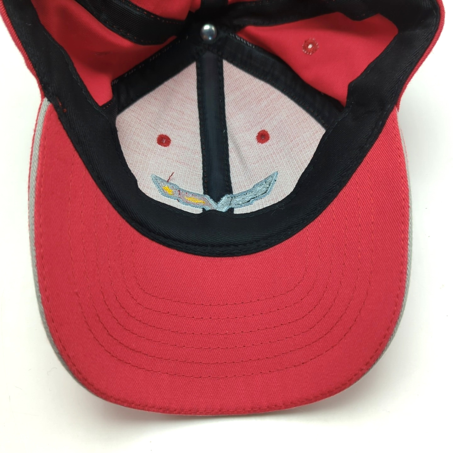 Corvette hat licensed red adjustable strap-back c… - image 7