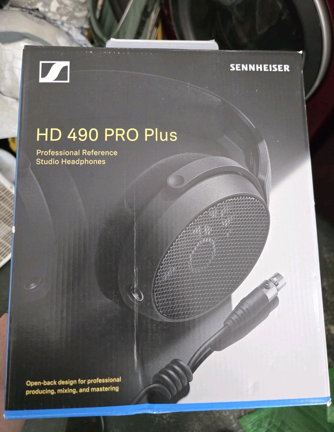 Sennheiser HD 490 PRO Plus Professional Reference Open-Back Studio Headphones