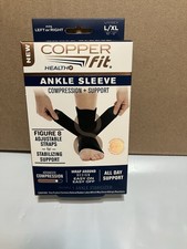 COPPER FIT HEALTH ANKLE SLEEVE COMPRESSION  SUPPORT L/XL