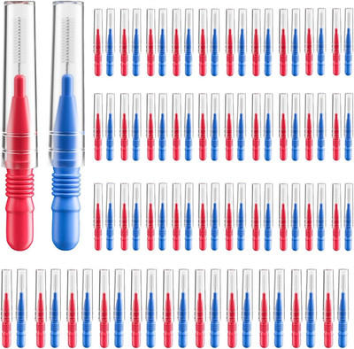 Interdental Brush, Flossing Head,Easy Use Tooth Cleaning Tool (1Pack(2.5Mm/3Mm)-
