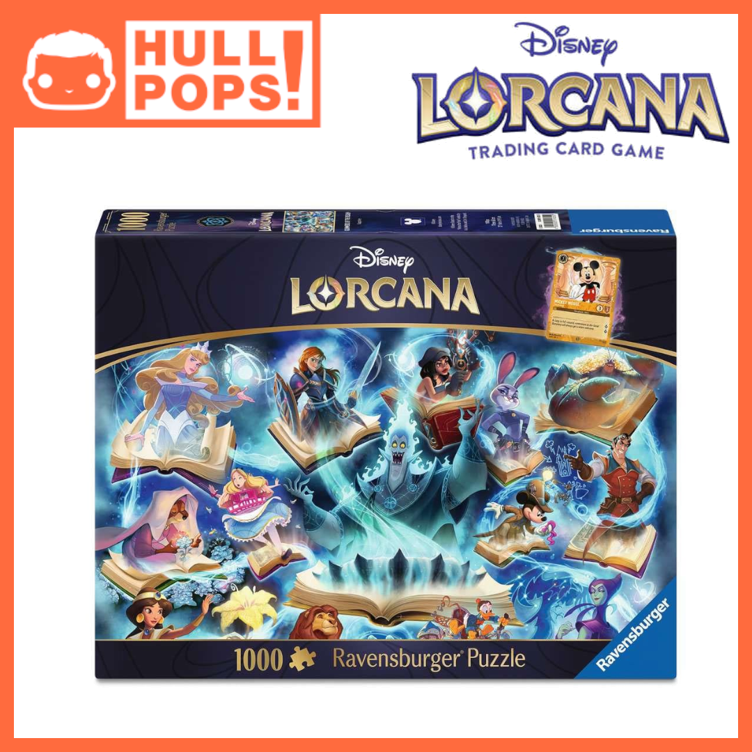 Disney Lorcana Jigsaw Puzzle Glimmers of the Realm: Sapphire (1000 pieces)