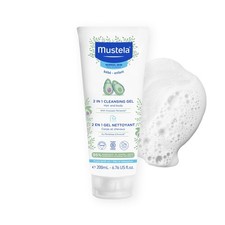 2-in-1 Cleansing Gel - Baby Hair and Body Wash - Formulated with Natural Avoc...