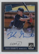 2018 Panini Donruss Optic Black Prizm 18/25 Zack Granite #RRS-ZG Auto 1cc7