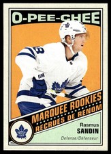 2019-20 Upper Deck O-Pee-Chee Update Retro Rasmus Sandin RC #643