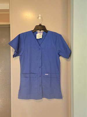 landau-scrub-top-royal-blue-style-8232-xs-ebay