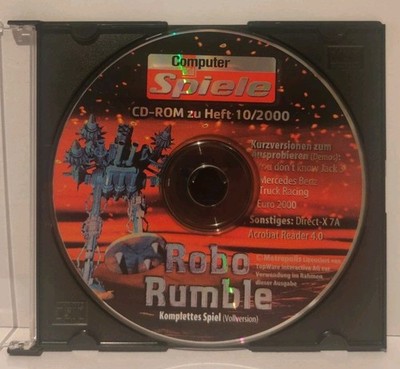 Robo Rumble Computer Bild Spiele 10/2000 (PC) CD-ROM