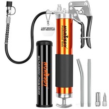 Heavy Duty Grease Gun with 14oz Grease Tubes  Grease Gun Flexible Hose  700...