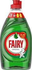 Fairy Washing Up Liquid Original 320ml – Tough on Grease, Long-Lasting Clean