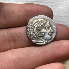 Wonderful Ancient Roman Greek Bronze coin unique coin in great condition 
