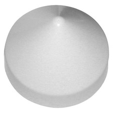 Dock Edge DE91881F 8" D White PVC Conical Piling Cap
