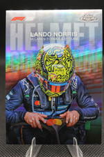 2025 Topps Chrome F1 Helmet Lando Norris McLaren #HC-4