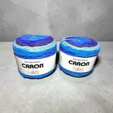 Lot of 2 - Yarnspirations Caron Cake Blueberr...