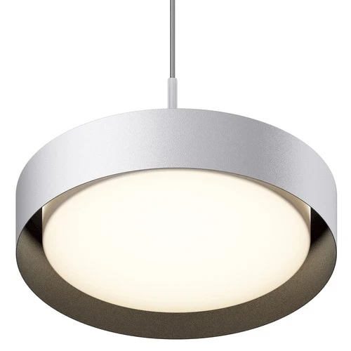 ET2 E51013 Echo 16"W LED Pendant - White - Picture 1 of 8