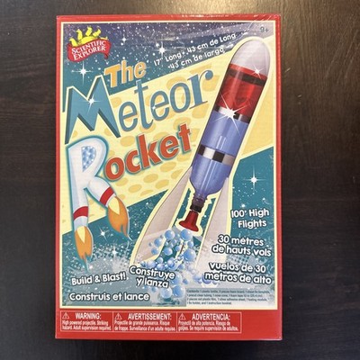 Scientific Explorer - The Meteor Rocket, 30 Meters, 100 Feet High! Brand New