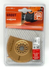 NEW Fein 63502118210 Grout Starlock Blade 1PC...