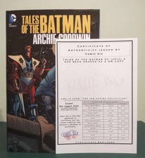 UNREAD Tales Of The Batman Goodwin DC Comic 1st Edition/Print 2013 HB Ian Levine
