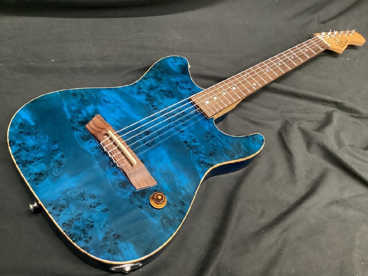 Classical Acoustic Guitar Crews Maniac Sound Six Nylon Burl Poplar