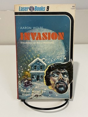 Laser Books #9 INVASION: By Aaron Wolfe - First Edition First Printing 1975