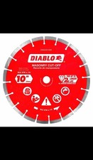 Diablo DMADS1000 10" Diamond Segmented Cut-Off Discs for Masonry
