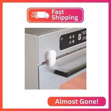 SAFELON 1 Pcs Baby Safety Oven Door Lock, Double Button Oven Lock for Kitchen Sa
