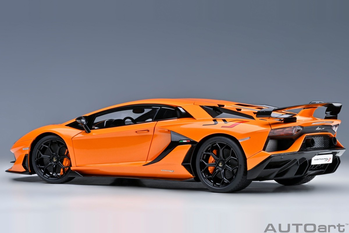 AUTOart 79218 1:18 Lamborghini Aventador SVJ 2019 (ARANCIO ATLAS