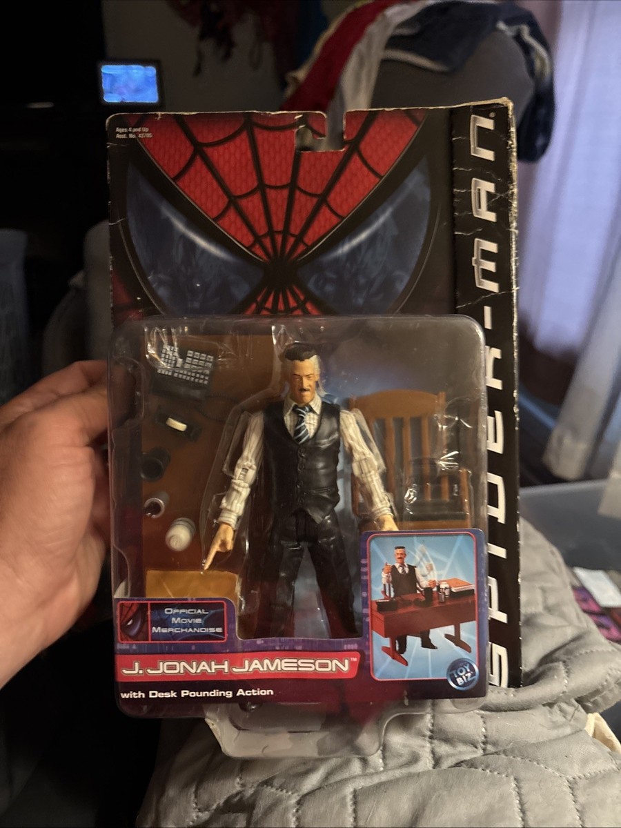 ジオマン様 ToyBiz Spider-Man: J. Jonah Jameson with Desk Pounding 6