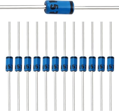 (Pack of 50 Pieces) 1N5711 Schottky Barrier Rectifier Diodes 15mA 70V DO-35 (...