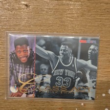 1995-96 NBA Hoops Patrick Ewing #236 New York Knicks Class Act Basketball Card