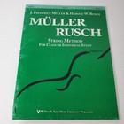 Muller Rusch String Method Book 1 Violin Songbook Sheet Music Class Or Solo Book