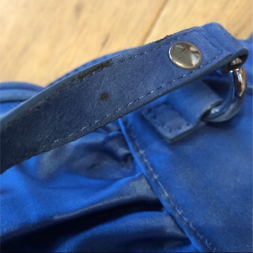 EMILIO PUCCI Mini Bag Suede Blue - Picture 8 of 9