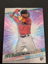 ⚾🔥2024 Topps Chrome Stars of MLB Ceddanne Rafaela Rookie Red Sox #CSMLB-48 7038
